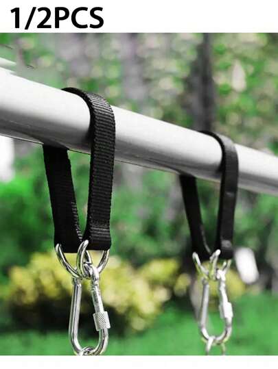 1/2PCS Multipurpose Outdoor Hanging Straps, Camping Hanging Straps, Swing Straps, Sandbag Straps, Hanging Loop Straps, Extension Straps, Hanging Straps,Multi-Functional Outdoor Hanging Strap - Durable Swings And Gear Loops, Weatherproof And Easy To Install(Minor Scratches Are Normal And Will Not Affect Use.)