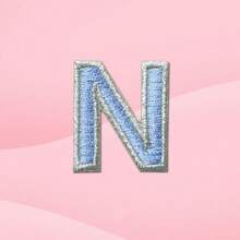 1 Piece Embroidery A To Z English Letters Stick On Small Size Cloth Colorful Dress Decoration DIY Name Stickers - As Photo - View 28