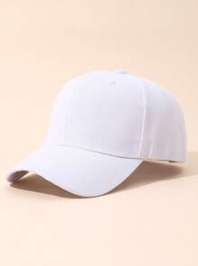 1 Stück Einfarbige Baseballkappe, geeignet für Outdoor-Aktivitäten, Sonnenschutz