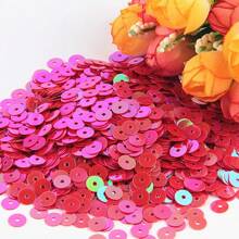 5mm Sequins Flat Round Pvc Loose Sequin Paillettes For Needlework Jewelry Making Diy Crafts Sewing Decoration DIY Accessory 20gram 2000pcs