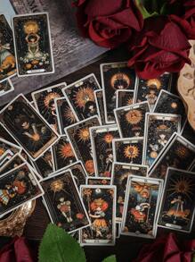 50pcs Vintage Cat Pattern Stickers Set, Ideal For Decorating Journals, Notebooks, Cellphones And Tablets Back To School - Multicolor - View 4