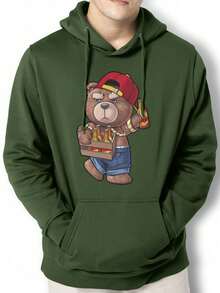 Moletom Casaco Urso Caixa de Cerveja Blusa Canguru APJ1