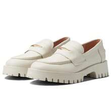 Steve Madden Mocasín Lawrence - Cuero de hueso - Ver 1