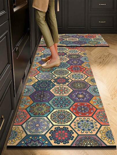1 Piece Of Kitchen Floor Mat, Oil Absorbing And Water Absorbing Carpet, Bedside Mat, Bar Bar Mat, Bedroom Carpet, Corridor Mat