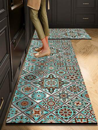 1 Piece Of Kitchen Floor Mat, Oil Absorbing And Water Absorbing Carpet, Bedside Mat, Bar Bar Mat, Bedroom Carpet, Corridor Mat