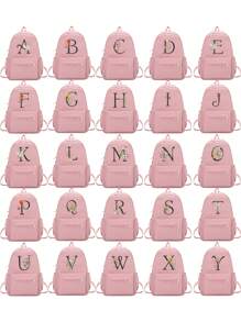 1 pezzo Zainetto a fiori con stampa di margherite, Borsa cosmetica, Borsa per lo stoccaggio di viaggi, Zaino da scuola grande capacità, Borsa cosmetica per viaggi perfetta per attività all'aperto! Perfetta per nozze, compleanni, spiagge e vacanze, il miglior regalo per famiglia e amici. Questa è una borsa ideale per studenti, ritorno a scuola e regali per insegnanti. È una borsa portatile per lo stoccaggio informale, una borsa per la spesa multifunzionale con un design innovativo e una grande capacità, ideale per lo shopping