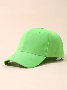 1 Stück Einfarbige Baseballkappe, geeignet für Outdoor-Aktivitäten, Sonnenschutz