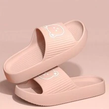 Zapatillas Eva antideslizantes para el hogar de mujeres para verano, Zapatillas de playa y diapositivas para exteriores