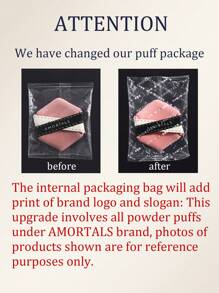 Amortals 5pcs Black Makeup Sponge Puff, Soft Cotton Candy Shaped Dry/Wet Dual-Use Makeup Blender, Interesting & Personalized Gift For Beginners, Makeup Artists, Dates, Weddings, Christmas, Halloween, Thanksgiving, Graduation, Birthdays, Y2K, Parties, Beach, Travel, Camping, School Events, Decorations, Rose Girl Cosplay, Premium Cosmetic Accessory,Cheap,Stocking Stuffers,Makeup,Makeup Tools,Cheap Stuff,Gifts,Gifts For Women,Christmas Gifts - Black - View 11