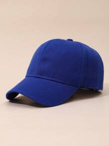 1 Stück Einfarbige Baseballkappe, geeignet für Outdoor-Aktivitäten, Sonnenschutz