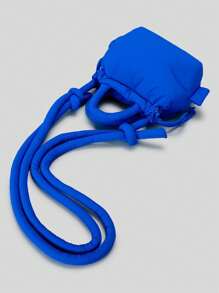 Bolso pequeño tipo puffer informal, bolso de diseño acolchado para mujer con asa de hombro y bandolera, bolsos de mano de nailon con plumón para dama, mini bolsos tote 2024