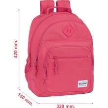 Pack 3 Pieces BLACKFIT8 STRAWBERRY Backpack, Case And Toiletry Bag BLACKFIT8 - Backpack, Case And Toiletry Bag Unique Design And Official License BLACKFIT8 - Multicolor - View 8