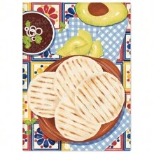 1入組墨西哥辣椒檸檬拼貼式海報復古帆布油畫客廳廚房牆面藝術畫作，適用於酒吧裝飾，不含框架 - 彩色 - 查看 20