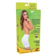 Faja Corta Body Siluette dama Modelo 1500 para mujer Moldeadora , reductora, levanta glúteos - Beis - Ver 1