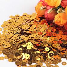 5mm Sequins Flat Round Pvc Loose Sequin Paillettes For Needlework Jewelry Making Diy Crafts Sewing Decoration DIY Accessory 20gram 2000pcs