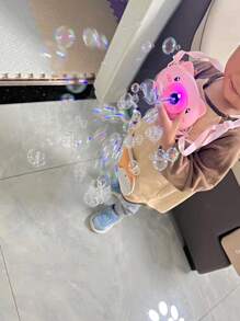 Máquina de Burbujas Automática Forma de Cámara Puerquito - Multicolor - Ver 2