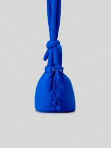 Bolso pequeño tipo puffer informal, bolso de diseño acolchado para mujer con asa de hombro y bandolera, bolsos de mano de nailon con plumón para dama, mini bolsos tote 2024