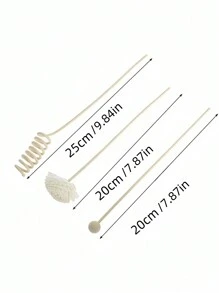 9 Pieces Of Tongcao Flower Sola Flower Natural Rattan Curved Wooden Beads Decoration Diffuser Deodorant DIY Aromatherapy Accessories