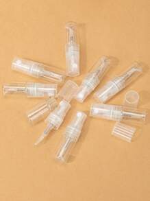 8pcs 2/3/5/10ml Mini Spray Bottle Fine Mist Travel Perfume Atomizer Bottle Glass Spray Bottle Empty Cosmetic Sample Container Travel Accessories Travel Essentials , Travel Organizer For Beach ,Summer Vacation Back To School School Supplies Holiday Camping Holiday Essentials Perfume For Women Perfume For Men