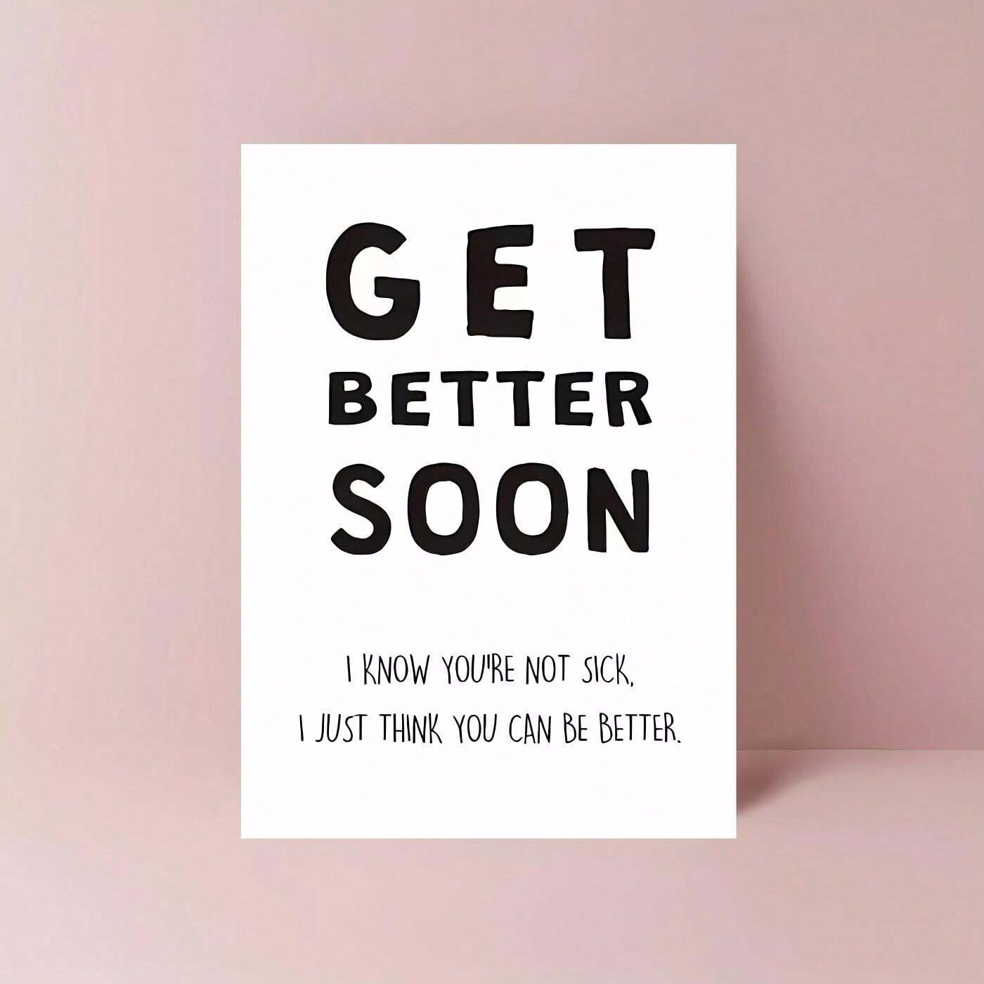 Need Soon Get Well Soon Card - Uplifting Recovery Wishes And Good Luck Blessings ...