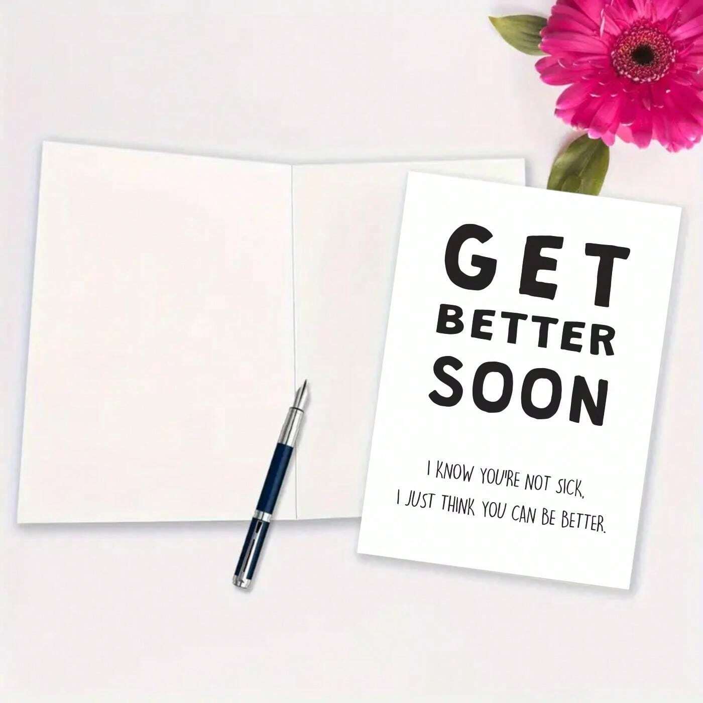 Need Soon Get Well Soon Card - Uplifting Recovery Wishes And Good Luck Blessings ...