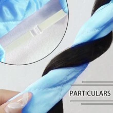 Hermosos rizos: Banda para el cabello en forma de pulpo fácil de usar y sin calor, adecuada para todo tipo de cabello para rizos durante la noche - Azul - Ver 4