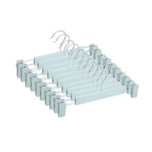 5/10/20 Pack Clothes Pants Hangers, Space-Saving Skirt Holders With 360 ° Swivel Hooks, Adjustable Clips, Trouser Coat Garment Jeans