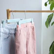5/10/20 Pack Clothes Pants Hangers, Space-Saving Skirt Holders With 360 ° Swivel Hooks, Adjustable Clips, Trouser Coat Garment Jeans