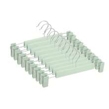 5/10/20 Pack Clothes Pants Hangers, Space-Saving Skirt Holders With 360 ° Swivel Hooks, Adjustable Clips, Trouser Coat Garment Jeans