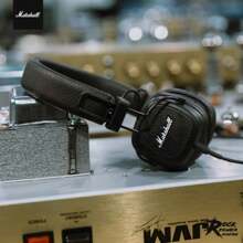 Marshall Marshall Major III 3 Wireless Headphones With Mic Deep Bass Gaming Earphones Folding Sports Rock Music Bluetooth Headset