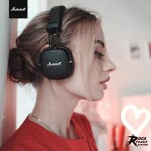 Marshall Marshall Major III 3 Wireless Headphones With Mic Deep Bass Gaming Earphones Folding Sports Rock Music Bluetooth Headset