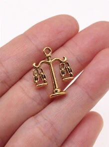 12pcs 22x17mm (0.87x0.67in) Balance Scale Pendant, Suitable For Jewelry Making DIY Crafts - Balance - View 10