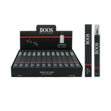 1 pieza 35ml Perfume portátil 35ml pequeño tubo de maquillaje perfume de , perfume fascinante,Muchas fragancias opcionales - Gris y negro - Ver 2