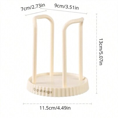 1 Pc Paper Cup Holder, Disposable Cup Extractor, Multifunctional Cup Storage Rack, Household Coffee Tea Cup Holder, Home Kitchen Supplies