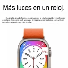 Reloj inteligente ET22, reloj inteligente para hombres y mujeres, reloj inteligente con monitor de presión arterial, pulsera de 1,8 pulgadas - Naranja - Ver 3