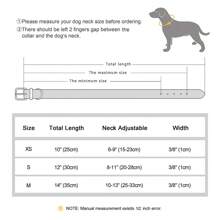 Colorful Cat Engraved Collar PU Personalized Pet ID Collar, Adjustable & Anti-Lost - Hot Pink - View 3