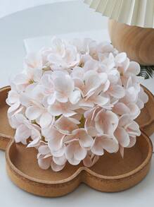 1pc 7.9'' Big Hydrangea Flowers Artificial Flowers Fake Silk Hydrangea Flowers For DIY Flower Bouquet Home Garden Wedding Party Table Decoration, Valentine Day, Gift Gifts Birthday Graduation - Multicolor - View 11