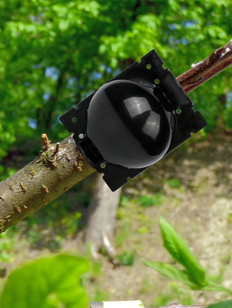 6Pcs Plant High Pressure Box Grafting Root Box High Pressure Layered Root Cup Vegetative Propagation Root Control Pot - Black - View 1