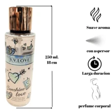 Perfume Body Mist V.v Love De 250 Ml Cada PIEZA - Multicolor - Ver 4