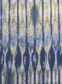 Miater 1入組流蘇細節提花枕套 - 紅色 - 查看 6