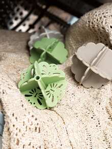 4pcs Hollow Anti-Winding Laundry Balls (Random Color) - Multicolor - View 4