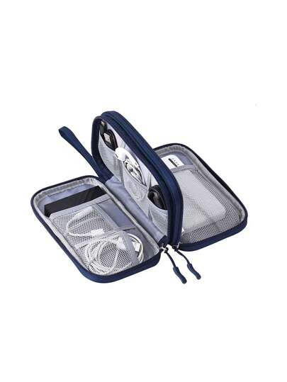 Portable Travel Digital Storage Bag Organizing Box For Data Cablescharger Case Office Must Haves Digital Bag Cable Camerabag Electronic Data Cable Organizer Storage Power Bank Cover Forwallet Travel Camera Bag Women Man Child's Christmas Gifts Essential Teacher Supplies Waterproof Lightweight Large Capacity Portable Accessories