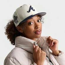 Gorra ajustada 59FIFTY de la  de los - 70801011-140/Cromo/Marino - Ver 1