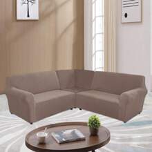 Sofa Slipcovers - Light Brown - View 7
