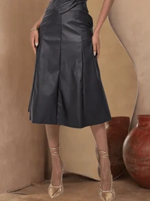 Women Skirts - màu đen - Xem 4