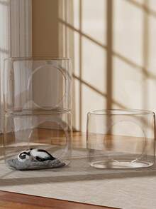 1 件塑膠室內透明大空間貓籠,不沾毛,無毛刺,易於維護,多用途樹洞貓狗屋。