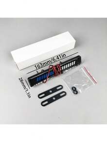 1pc Universal Car LED Front Bumper 36 LED Grille Lights Color Ambient Lights Car Exterior Decorative Lighting - Red - View 7