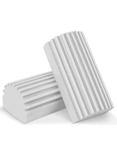 8pcs Damp Duster Reusable Cleaning Sponge, Dusters For Cleaning Blinds, Glass, Baseboards, Vents, Railings, Mirrors, Window Track Grooves