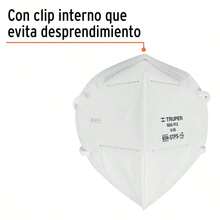 Respirador plegable polvo y particulas mas-ple truper 14427 - A - Ver 2