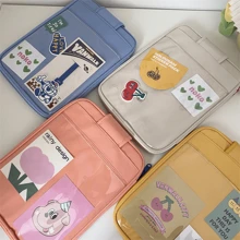 Ins Niche Design Sense Apple 14 Inch Laptop Bag Cute Girl Heart Transparent Tablet IPad 11 Inch Storage Inner Bag, Handheld Protective Case (Card Not Included) Back To School